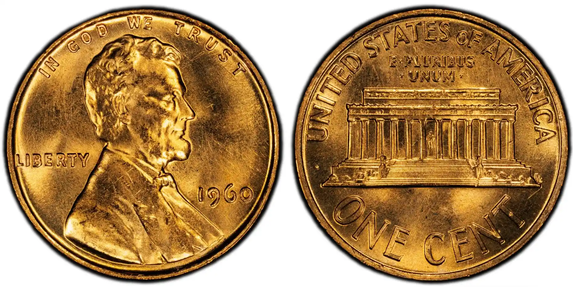 1960 1C Small Date