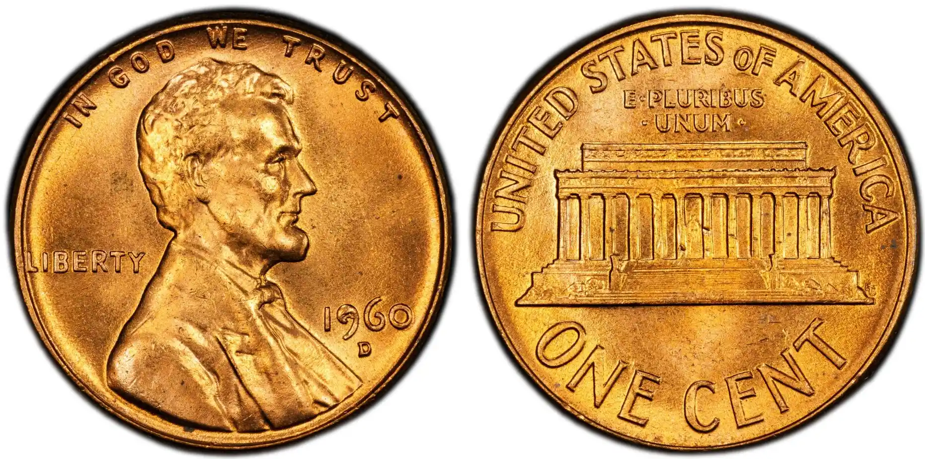 1960 D Penny Large Date